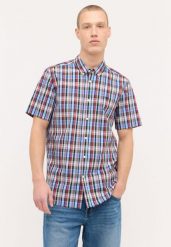 Męska Koszula Mustang Baltimore Summer Check Multi Blue 1015237 12597, L. Niebieskie koszule męskie Mustang, l, bez wzorów, z bawełny, bez kołnierzyka, bez ramiączek. Za 99.99 zł.