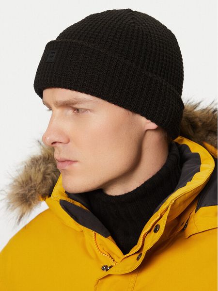 Billabong Czapka ABYHA00486 Czarny. Czarne czapki męskie Billabong, na zimę, bez wzorów, z materiału. Za 79.99 zł.