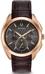 Zegarek męski Bulova 97A124 brązowy. Brązowe zegarki męskie Bulova. Za 3,830.00 zł.