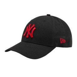 Męska Czapka Z Daszkiem Z Logo 9Forty New York Yankees. Czarne czapki męskie New Era, bez wzorów, sportowe. Za 163.99 zł.