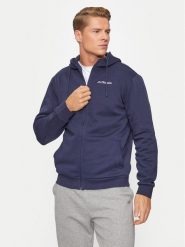Kappa Bluza Feffo 341Q6QW Granatowy Regular Fit. Niebieskie bluzy rozpinane męskie Kappa, m, bez wzorów, bez ramiączek, bez kaptura. Za 149.99 zł.
