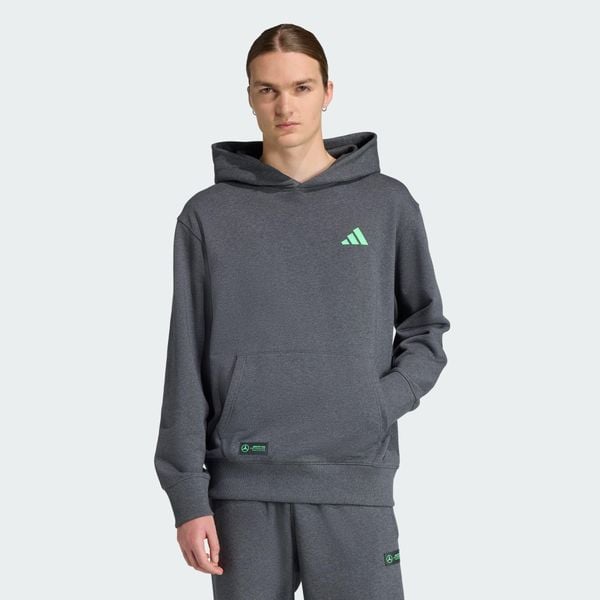 Bluza Dresowa Z Kapturem Mercedes - Amg Petronas Formula One Team Premium. Szare bluzy nierozpinane męskie ADIDAS, xl, bez wzorów, z dresówki, bez ramiączek, z kapturem. Za 439.00 zł.