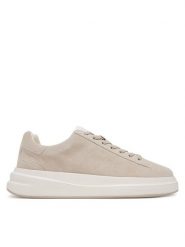 Guess Sneakersy FMTLBA SUE12 Beżowy. Brązowe buty sportowe na co dzień męskie Guess, m, z aplikacjami, ze skóry, bez ramiączek, bez kaptura. Za 419.99 zł.