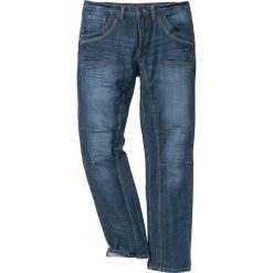Dżinsy Regular Fit Straight bonprix ciemnoniebieski "stone used". Jeansy męskie bonprix. Za 59.99 zł.