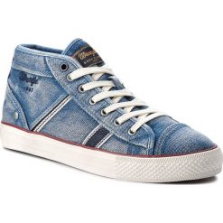 Sneakersy WRANGLER - Starry Mid Denim WM181032 Lt.Blue 12. Buty sportowe na co dzień męskie marki Wrangler. W wyprzedaży za 199.00 zł.