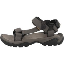 Buty do chodzenia męskie Teva Terra Fi 5 Universal. Szare buty trekkingowe męskie Teva, bez wzorów, z materiału, bez zapięcia, trekkingowe. Za 414.99 zł.