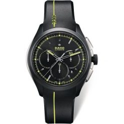 ZEGAREK RADO HYPERCHROME R32 525 17 9. Czarne zegarki męskie RADO, z kauczuku. Za 17,430.00 zł.