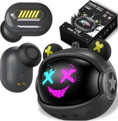 Słuchawki Onikuma ONIKUMA Słuchawki Bezprzewodowe BT T20 czarne : Kolor - czarny. Czarne słuchawki bluetooth Onikuma. Za 89.99 zł.