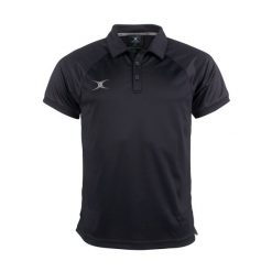 Polo Gilbert Evo. Czarne koszulki polo męskie Gilbert, m, bez wzorów, bez kołnierzyka, bez ramiączek. Za 257.50 zł.