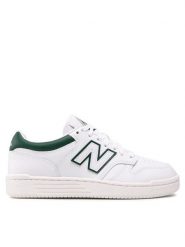 New Balance Sneakersy BB480LGT Biały. Białe buty sportowe na co dzień męskie New Balance, m, bez wzorów, ze skóry, bez ramiączek, bez kaptura. Za 279.99 zł.