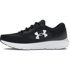 Buty Under Armour Charged Rogue 4, Mężczyźni. Białe buty do biegania męskie Under Armour, bez wzorów, bez zapięcia, do biegania. W wyprzedaży za 279.45 zł.