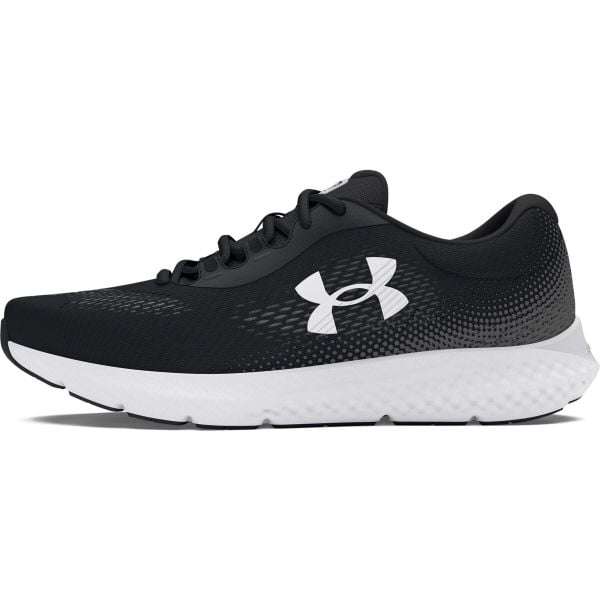 Buty Under Armour Charged Rogue 4, Mężczyźni. Białe buty do biegania męskie Under Armour, bez wzorów, bez zapięcia, do biegania. W wyprzedaży za 279.45 zł.