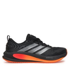 Buty do biegania adidas. Czarne buty do biegania męskie ADIDAS, bez wzorów, bez zapięcia, do biegania. Za 399.99 zł.
