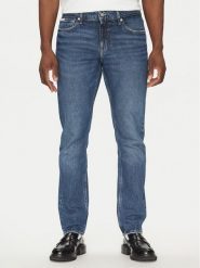 Calvin Klein Jeans Jeansy J30J327156 Niebieski Slim Fit. Niebieskie jeansy męskie Calvin Klein Jeans, bez wzorów, z bawełny. Za 249.99 zł.