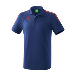 Polo 5-C Erima Essential. Czerwone koszulki polo męskie Erima, m, bez wzorów, z bawełny, eleganckie, bez kołnierzyka, bez ramiączek. W wyprzedaży za 128.00 zł.