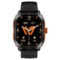 Smartwatch Weofly Pioneer pomarańczowy. Brązowe smartbandy WEOFLY. Za 179.99 zł.