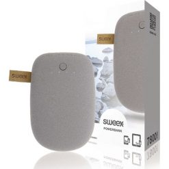 Powerbank Sweex Kamień 7800mAh szary (SWSTONE3). Szare powerbanki Sweex. Za 89.29 zł.