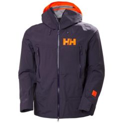 Kurtka narciarska Helly Hansen Sogn 2.0. Fioletowe kurtki narciarskie i snowboardowe męskie Helly Hansen, na zimę, m, bez wzorów, bez kaptura, narciarskie. W wyprzedaży za 1,298.00 zł.