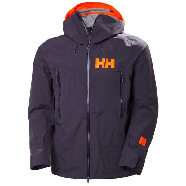 Kurtka narciarska Helly Hansen Sogn 2.0. Fioletowe kurtki narciarskie i snowboardowe męskie Helly Hansen, na zimę, m, bez wzorów, bez kaptura, narciarskie. W wyprzedaży za 1,298.00 zł.