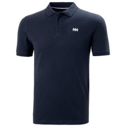 Polo Helly Hansen Transat. Niebieskie koszulki polo męskie Helly Hansen, na lato, m, bez wzorów, bez kołnierzyka, bez ramiączek. W wyprzedaży za 213.50 zł.