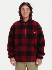 Quiksilver Polar Mercury Woodlans EQYPF03070 Bordowy Regular Fit. Czerwone bluzy z polaru męskie Quiksilver, m, bez wzorów, z polaru, bez ramiączek, bez kaptura. Za 239.99 zł.