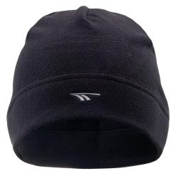 Czapka Unisex Dla Dorosłych Troms. Czarne czapki męskie Hi-tec, bez wzorów, sportowe. Za 39.99 zł.