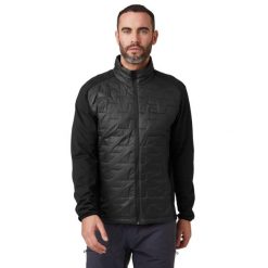 Kurtka Helly Hansen Lifa Loft Hybrid Insulator Jacket Czarna. Czarne kurtki narciarskie i snowboardowe męskie Helly Hansen, na zimę, l, bez wzorów, bez kaptura, narciarskie. W wyprzedaży za 707.50 zł.