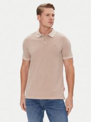 JOOP! Jeans Polo 15 JJJ-02Ambrosian 30045619 Beżowy Modern Fit. Brązowe koszulki polo męskie JOOP! Jeans, m, bez wzorów, z bawełny, bez kołnierzyka, bez ramiączek. Za 309.99 zł.