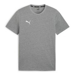 Koszulka sportowa męska Puma Team Goal Casuals. Szare t-shirty sportowe męskie Puma, m, bez wzorów, z bawełny, sportowe, bez ramiączek. Za 75.00 zł.