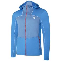 Męski polar turystyczny z suwakiem Revive II. Niebieskie bluzy z polaru męskie Dare 2B, l, bez wzorów, z elastanu, sportowe, bez ramiączek, bez kaptura. W wyprzedaży za 285.00 zł.