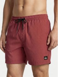 Quiksilver Szorty kąpielowe Everyday Deluxe EQYJV04101 Czerwony Regular Fit. Czerwone szorty męskie Quiksilver, bez wzorów, z syntetyku. Za 149.99 zł.