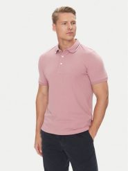 Pierre Cardin Polo C5 21374.2112 Różowy Regular Fit. Czerwone koszulki polo męskie Pierre Cardin, m, bez wzorów, z bawełny, bez kołnierzyka, bez ramiączek. Za 259.99 zł.