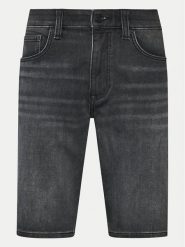 S.Oliver Szorty jeansowe 2142318 Szary Regular Fit. Szare szorty męskie S.Oliver, bez wzorów, z bawełny. Za 129.99 zł.