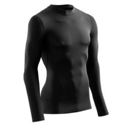 Koszulka sportowa z długim rękawem zimowa CEP Wingtech męska. Czarne koszulki męskie z długim rękawem CEP, m, bez wzorów, sportowe, bez kołnierzyka, bez ramiączek. Za 260.00 zł.