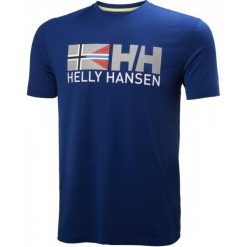 Helly Hansen T-Shirt Męski Rune Ss Tee, Sodalite Blue L. Niebieskie t-shirty sportowe męskie Helly Hansen, sportowe, z krótkim rękawem. W wyprzedaży za 99.00 zł.