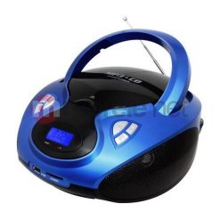Radioodtwarzacz Lauson BOOMBOX CP436 Niebieski. Niebieskie radia Lauson. Za 205.00 zł.