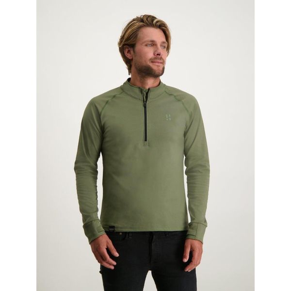 Bluza narciarska męska Poederbaas. Zielone bielizna termoaktywna męska POEDERBAAS, m, bez wzorów, z elastanu, sportowe, bez ramiączek, bez kaptura. W wyprzedaży za 177.72 zł.