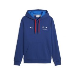 Męska bluza z kapturem BMW M MOTORSPORT Essentials PUMA. Niebieskie bluzy nierozpinane męskie Puma, l, bez wzorów, z kapturem. Za 299.00 zł.