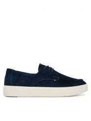 Tommy Hilfiger Półbuty Casual Suede Stitch Toe Hybrid FM0FM05707 Granatowy. Niebieskie codzienne półbuty męskie Tommy Hilfiger, bez wzorów, ze skóry, casualowe, bez obcasa, bez zapięcia. Za 529.99 zł.