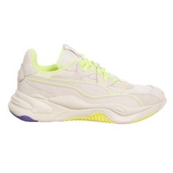 Puma RS-2K Future Mutants ZLN 0780 sneakersy. Zielone buty do biegania męskie Puma, bez wzorów, z zamszu, bez zapięcia, do biegania. Za 357.99 zł.