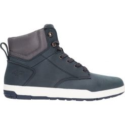 Buty lifestyle męskie OBMH201Z - ciemny granatowy. Niebieskie buty sportowe na co dzień męskie 4f, na jesień, m, bez wzorów, z gumy, bez ramiączek, bez kaptura. W wyprzedaży za 129.99 zł.