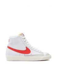 Nike Sneakersy W Blazer '77 CZ1055 101 Biały. Białe buty sportowe na co dzień męskie Nike, m, bez wzorów, ze skóry, bez ramiączek, bez kaptura. Za 479.99 zł.