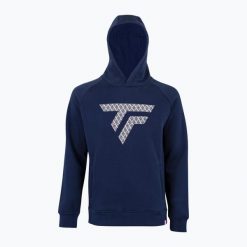 Bluza Tecnifibre Fleece Hoodie. Niebieskie bluzy nierozpinane męskie TECNIFIBRE, bez wzorów, sportowe, bez ramiączek, bez kaptura. W wyprzedaży za 221.50 zł.