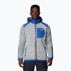 Bluza męska Columbia Arctic Crest Sherpa. Niebieskie bluzy nierozpinane męskie Columbia, m, bez wzorów, sportowe, bez ramiączek, bez kaptura. Za 499.99 zł.