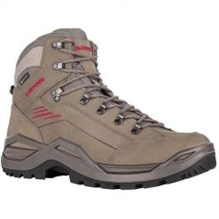 Buty trekkingowe męskie Lowa Renegade Evo Mid Gtx. Brązowe buty trekkingowe męskie Lowa, bez wzorów, z gumy, bez zapięcia. Za 1,145.00 zł.