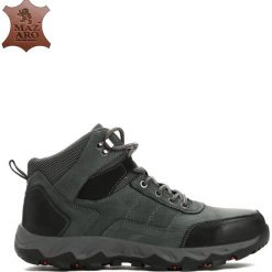 Granatowe Skórzane Trapery Conclude. Czarne buty zimowe męskie marki Born2be, ze skóry. Za 169.99 zł.