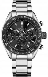 Zegarek Giewont Zegarek Męski Giewont Chronograph Sapphire Srebrno Czarny GW9580-B1. Czarne zegarki męskie Giewont. Za 227.61 zł.