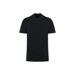 Polo suprima Kariban Premium. Czarne koszulki polo męskie KARIBAN, m, bez wzorów, z bawełny, bez kołnierzyka, bez ramiączek. Za 155.50 zł.
