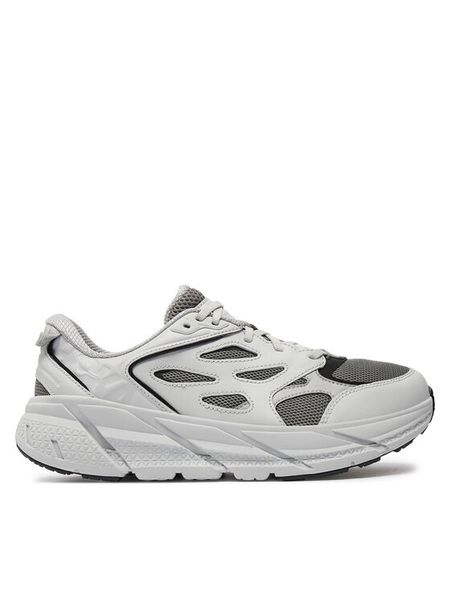 Hoka Sneakersy Clifton L 1160050 Szary. Szare buty sportowe na co dzień męskie HOKA, l, bez wzorów, z materiału, bez ramiączek, bez kaptura. Za 399.99 zł.