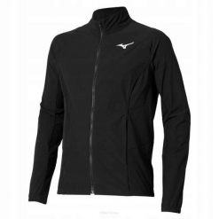 Bluza sportowa Mizuno Frontier Shadow Jacket. Czarne bluzy bez kaptura męskie Mizuno, bez wzorów, bez kaptura. Za 389.00 zł.